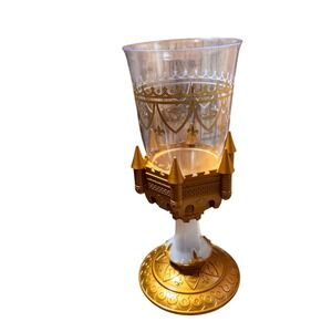 Disney Parks Beauty and the Beast Light Up Goblet Cup‎ Castle